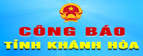 Công báo Khánh Hòa